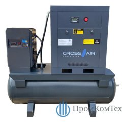 Винтовой компрессор Cross Air CA 7.5-10RA-500Д на ресивере с осушителем